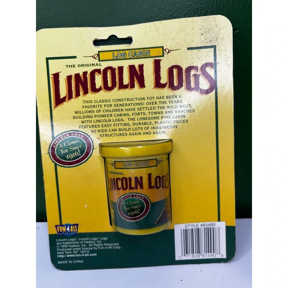 Lincoln Logs vintage 1999